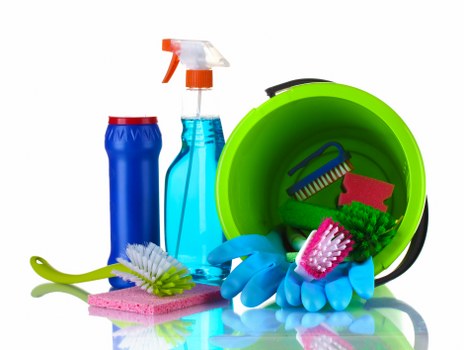 Professional cleaning team at work in Southall